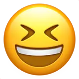 Реакция улыбка